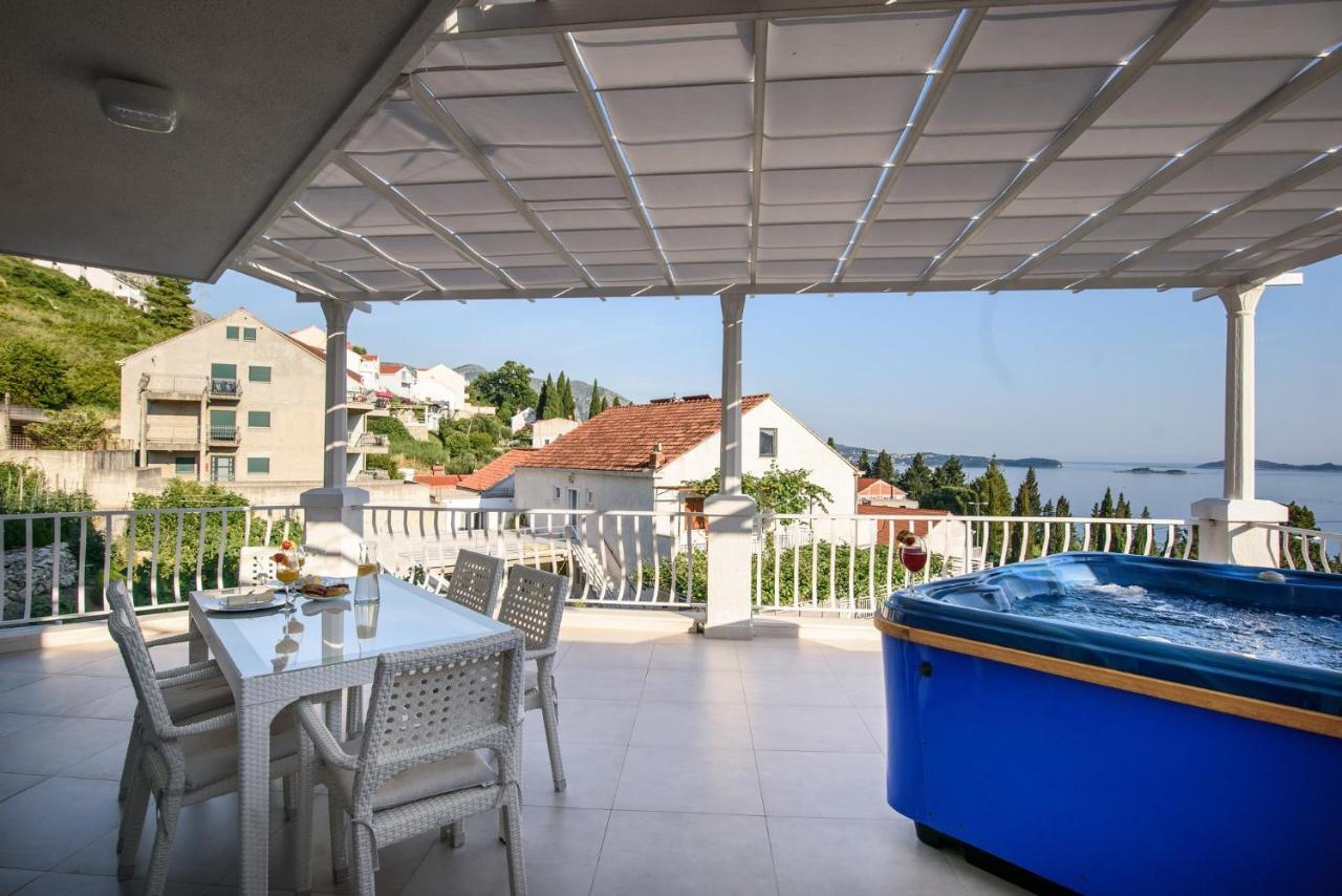 Aurora Seaview Apartment Mlini Bagian luar foto