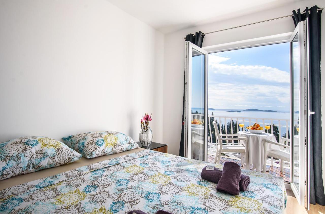 Aurora Seaview Apartment Mlini Bagian luar foto