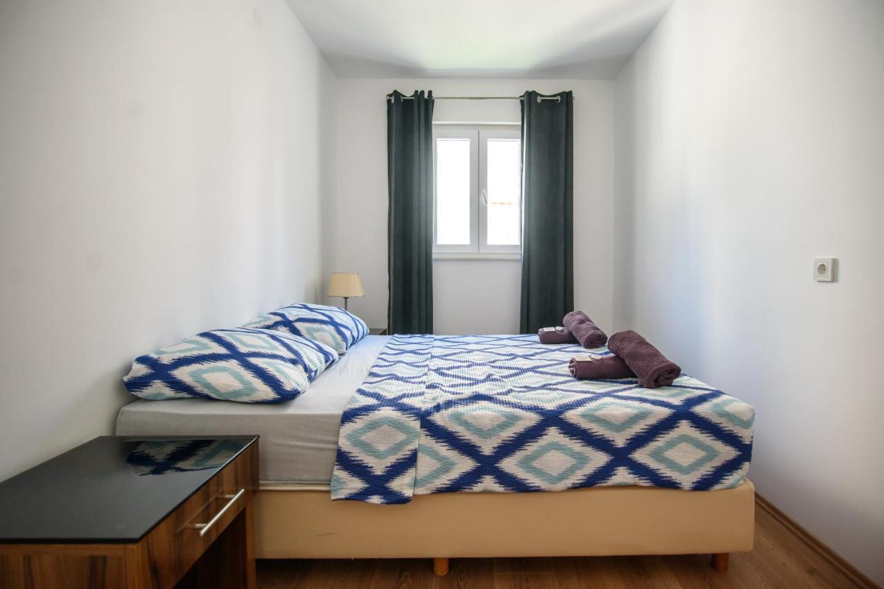 Aurora Seaview Apartment Mlini Bagian luar foto